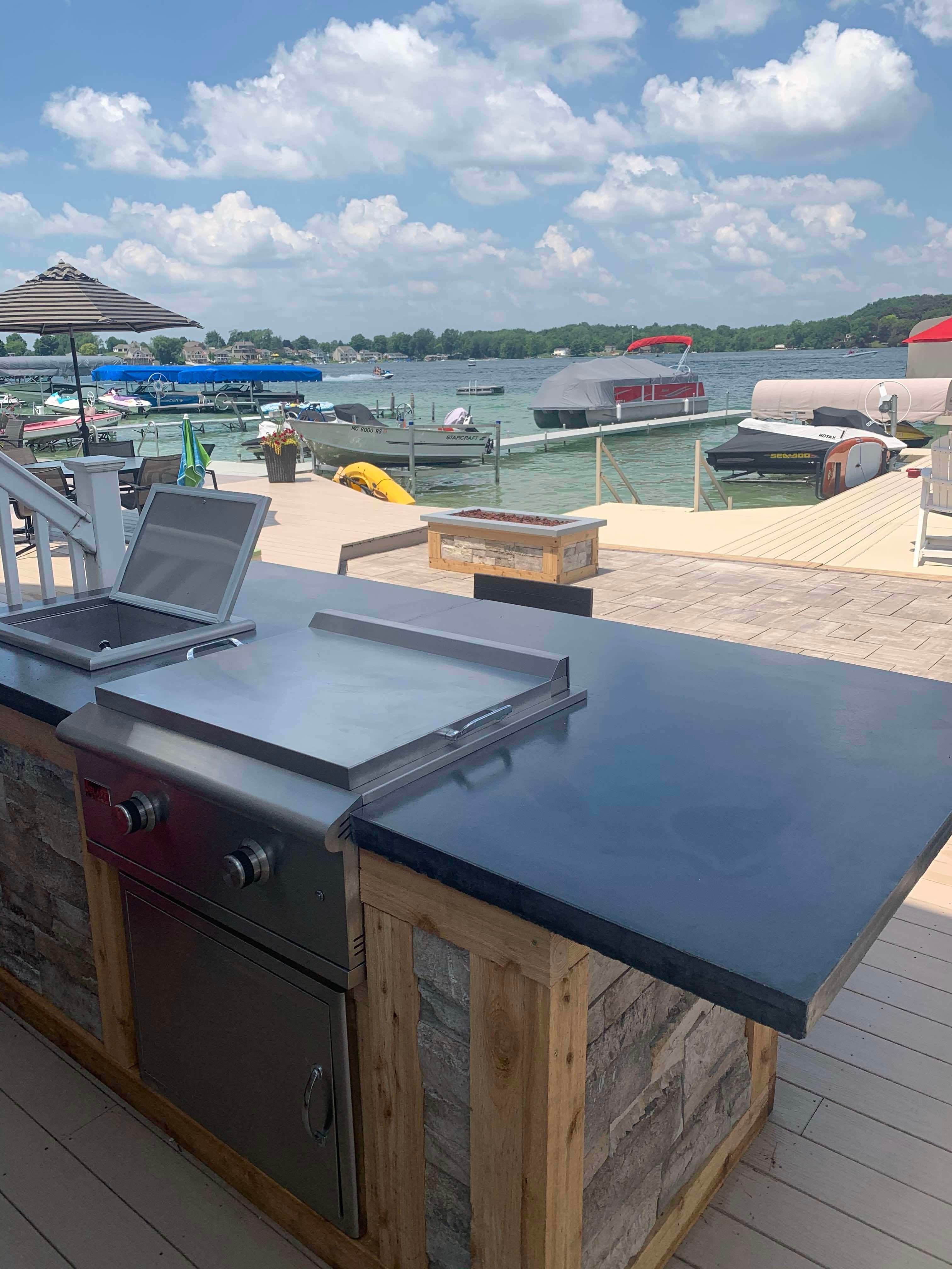 Outdoor Cooking Area