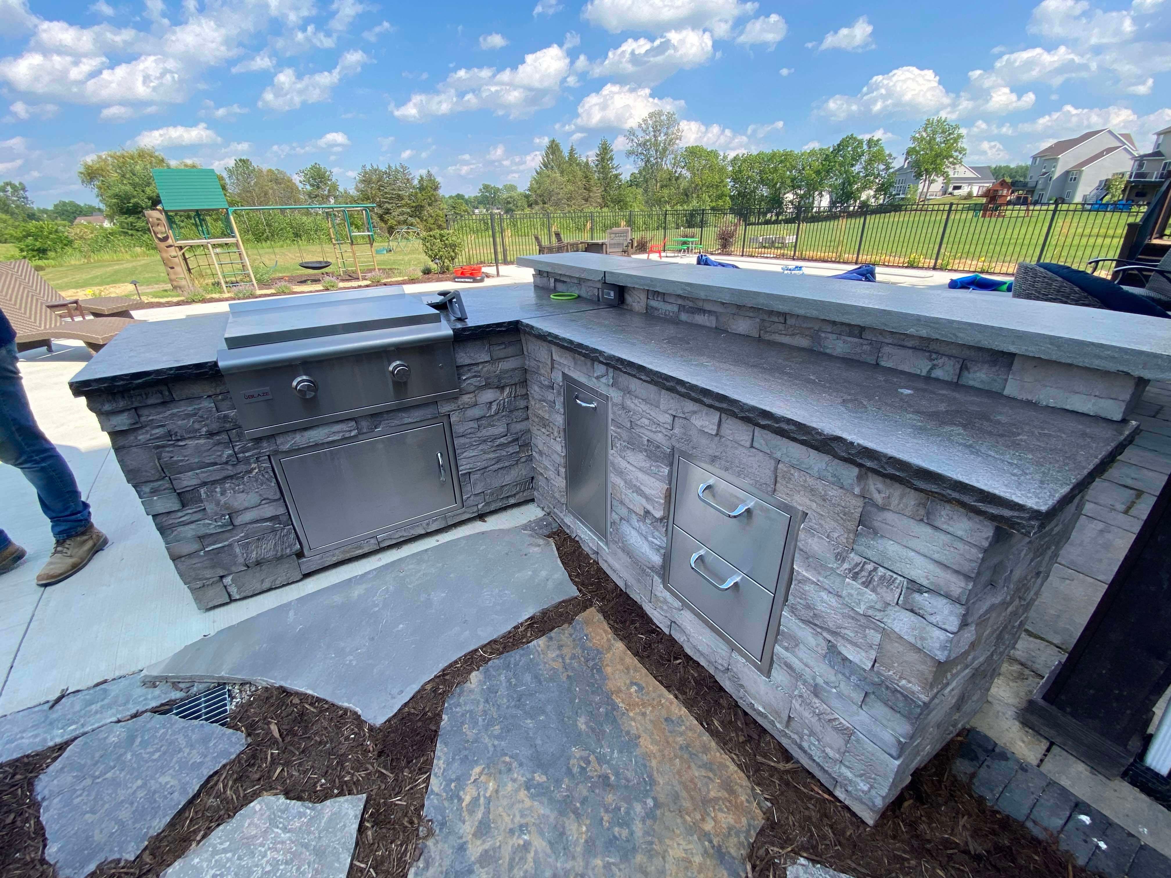 Outdoor Cooking Station